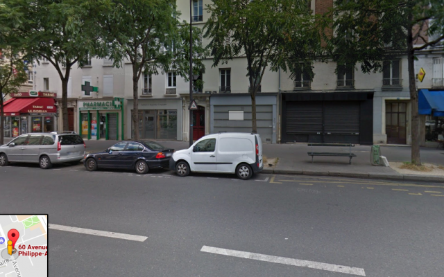 L'avenue Philippe Auguste dans le 11e arrondissement de Paris (Crédit : capture d'écran Google Street View) L'avenue Philippe Auguste dans le 11e arrondissement de Paris (Crédit : capture d'écran Google Street View)