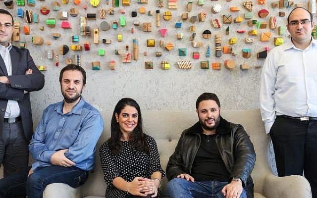Les fondateurs de Aleinou, (de gauche à droite) : Yomtob Kalfon, Michael Wolf, Moria Hadad-Rodrig, Benjamin Fellous. (Crédit : Avishag Shear Yishuv)
