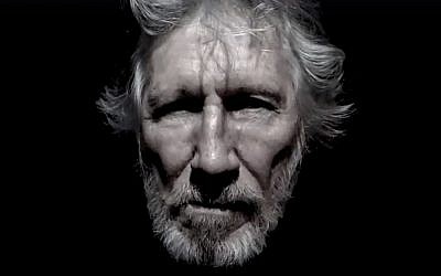Roger Waters, ex-musicien de Pink Floyd, apparaît sur 'Supremacy', une lecture d'un poème de Mahmoud Darwish avec la musique d'un trio oud palestinien en arrière-plan, pour protester contre la reconnaissance par le président Donald Trump de Jérusalem comme capitale d'Israël (Crédit : Capture d'écran Facebook)