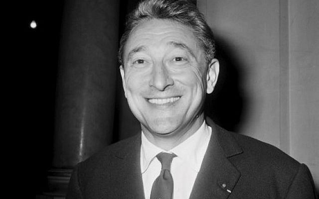 Le député français et journaliste Jean-Claude Servan-Schreiber (PHOTO AFP / Archives)