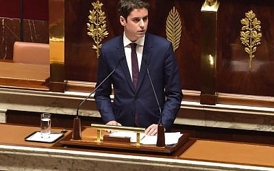 Gabriel Attal, ex-porte-parole de la République en Marche et député des Hauts-de-Seine, aujourd'hui secrétaire d'Etat du gouvernement Philippe. (Capture d'écran Twitter)