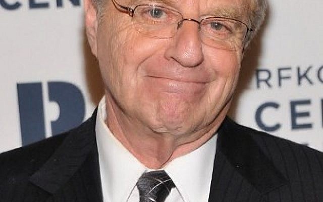 Jerry Springer à New York, le 3 décembre 2012. (Crédit : AFP / GETTY IMAGES NORTH AMERICA / Stephen Lovekin) Jerry Springer à New York, le 3 décembre 2012. (Crédit : AFP / GETTY IMAGES NORTH AMERICA / Stephen Lovekin)