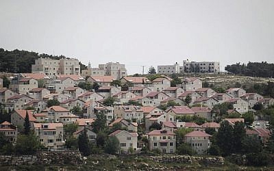 Vue de l'implantation juive d'Efrat en Cisjordanie (Hadas Parush/Flash 90)