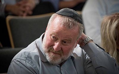 Le procureur général Avichai Mandelblit assiste à une conférence à l'Institut Van Leer de Jérusalem le 2 juillet 2018. (Yonatan Sindel/Flash90)