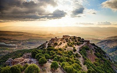 Les vestiges de la forteresse médiévale de Nimrod dans le nord du Golan en Israël (iStock)