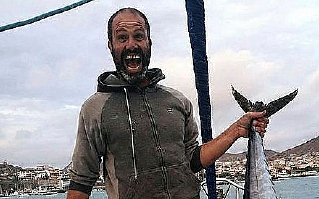 Le navigateur israélien Roy Erez. (Crédit : Facebook) Le navigateur israélien Roy Erez. (Crédit : Facebook)