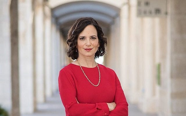 Rachel Azaria, députée de Koulanou, et candidate à la mairie de Jérusalem (Autorisation).