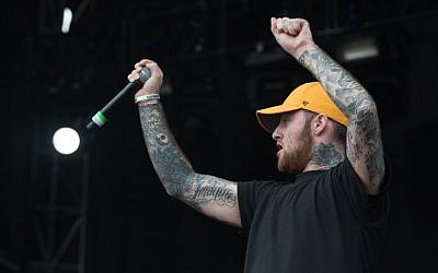 Mac Miller lors du  Governors Ball Music Festival, à New York, le 3 juin 2016 (Crédit : 
 / AFP PHOTO / Bryan R. Smith)