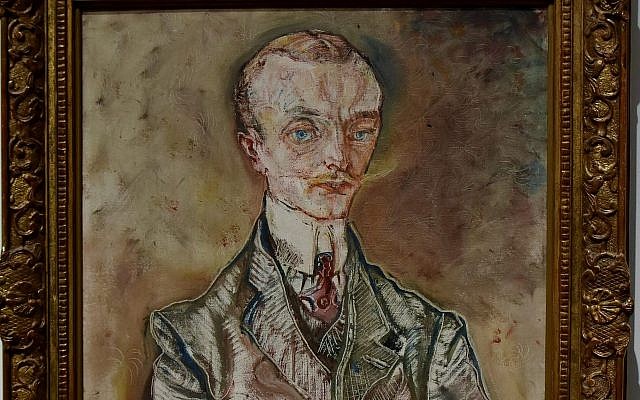 Le portrait du "Marquis Joseph de Montesquiou-Fezensac" (1910), réalisé par Kokoschka (Crédit : CC BY Richard Mortel, Flickr) Le portrait du "Marquis Joseph de Montesquiou-Fezensac" (1910), réalisé par Kokoschka (Crédit : CC BY Richard Mortel, Flickr)