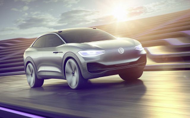 Volkswagen, Intel Mobileye et Champion Motors Mobileye ont annoncé lundi, 29 octobre 2018, leur projet de développer en 2019 la première voiture autonome en Israël. (Crédit : groupe Volkswagen)