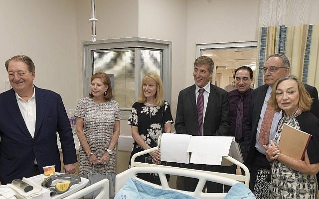 La visite du centre du coeur Irma and Paul Milstein à Hadassah Ein Kerem, le vendredi 12 octobre 2018 (Autorisation) La visite du centre du coeur Irma and Paul Milstein à Hadassah Ein Kerem, le vendredi 12 octobre 2018 (Autorisation)