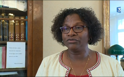 La juge d'instruction française Hélène Morton (Crédit : capture d'écran de France 3)