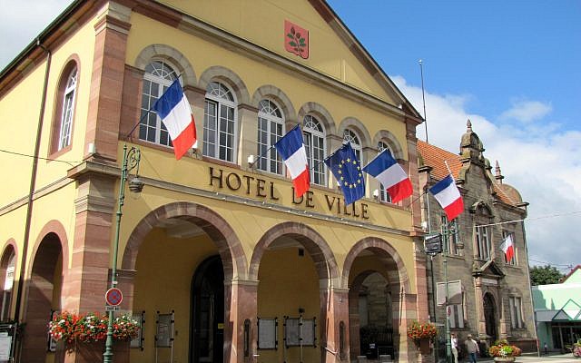 L'Hôtel de ville de Brumath. (Crédit : CC BY-SA 4.0)