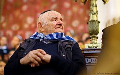 Lello Di Segni. (Crédit : Bureau de presse de la communauté juive de Rome)