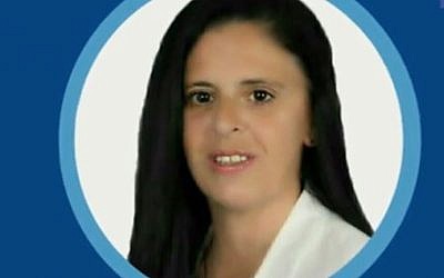Catherine Lesné ex-candidate RN dans le Lot et Garonne (Crédit: capture d'écran FranceInfoTV)