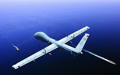 Le système de patrouille maritime Hermes 900 d'Elbit Systems Ltd. contribuera à la surveillance des côtes européennes (Crédit : autorisation)