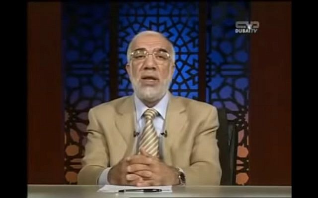 omar Abdelkafi, prédicateur musulman. (Crédit : Capture d'écran YouTube)
