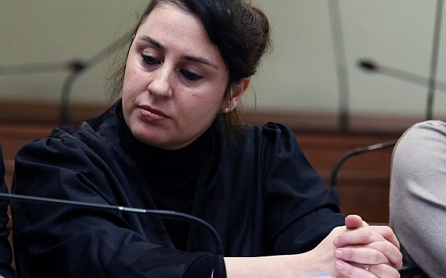 l'avocate allemande d'origine turque, Seda Basay-Yildiz, visée par une cellule présumée d'extr^me-droite au sein de la police allemande. Photo prise le 9 janvier 2018. (Crédit : CHRISTOF STACHE / AFP)