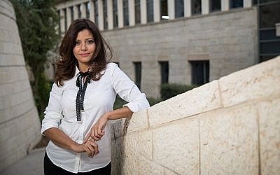 La députée Orly Levy-Abekasis à la Knesset, le 3 octobre 2017. (Crédit : Hadas Parush/Flash90)