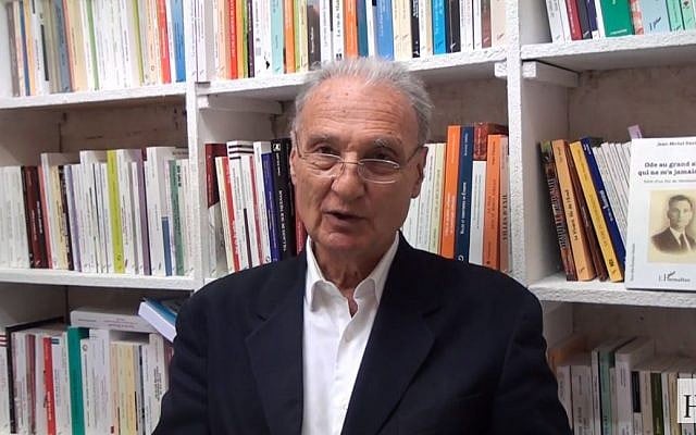 Jean-Michel Gaussot, écrivain et fils de résistant (Crédit: capture d'écran Editions L'Harmattan/Youtube)