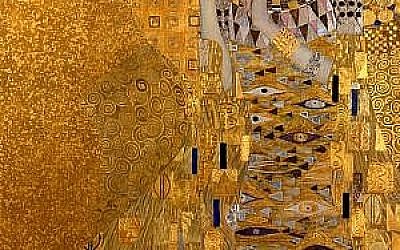 Adele Bloch-Bauer I, peinte par Gustav Klimt en 1907, a fait l'objet d'un film en 2015 intitulé “Woman in Gold” sur sa restitution à des propriétaires juifs (Crédit : Domaine public :  Wikimedia Commons)