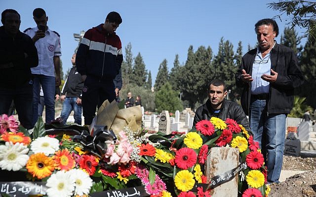 Funérailles d'Aiia Maasarwe à Baqa al-Gharbiyye, le 23 janvier 2019. (Crédit : Hadas Parush / Flash90) Funérailles d'Aiia Maasarwe à Baqa al-Gharbiyye, le 23 janvier 2019. (Crédit : Hadas Parush / Flash90)
