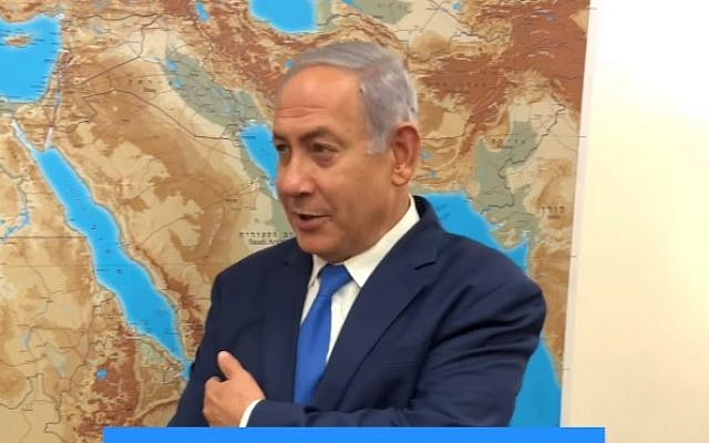 Image de la vidéo du Premier ministre où il explique qu'on ne peut pas rendre les élections, 5 janvier 2019 (Capture écran via Facebook) Image de la vidéo du Premier ministre où il explique qu'on ne peut pas rendre les élections, 5 janvier 2019 (Capture écran via Facebook)