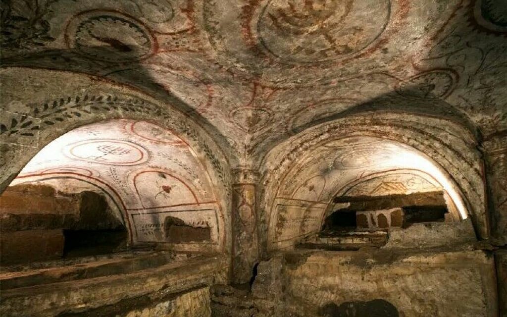 Une des salles à fresques de la Villa Torlonia. (Avec l'aimable autorisation d'Amir Grenach)