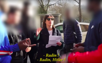 Capture d’écran de la dernière vidéo de l’humoriste Marie S’infiltre, « Le fantasme "juif" ». (Crédit photo : YouTube/Marie S'infiltre)
