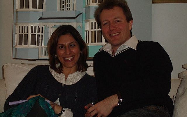 Nazanin Zaghari-Ratcliffe et son mari Richard Ratcliffe en 2011. (CC BY-SA, Wikimedia)