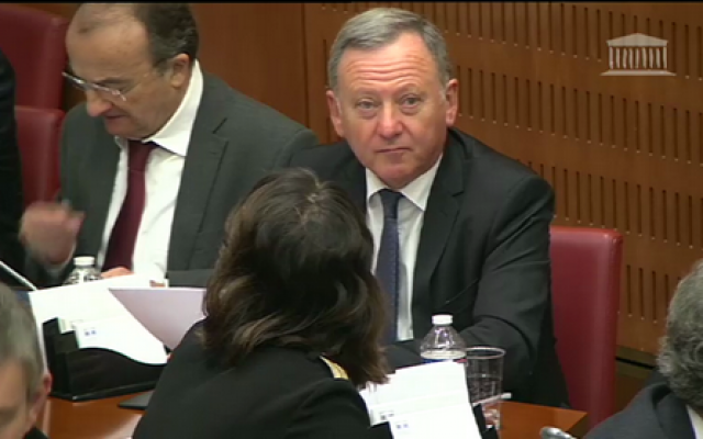 Rudy Salles lors d’une commission de l’Éducation à l’Assemblée nationale, le 22 février 2017. (Crédit photo : capture d’écran YouTube/Rudy Salles) Rudy Salles lors d’une commission de l’Éducation à l’Assemblée nationale, le 22 février 2017. (Crédit photo : capture d’écran YouTube/Rudy Salles)