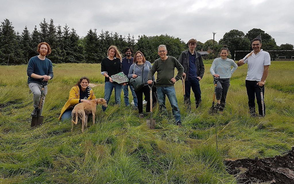 Les participants à la ferme de Sadeh à Skeet Hill, aux abords de Londres (Autorisation)