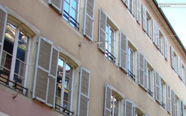 Le 15, rue des Juifs, monument historique, lieu du futur centre d’études du judaïsme rhénan de Strasbourg. (Crédit photo : Wikipedia / CC BY-SA 4.0)