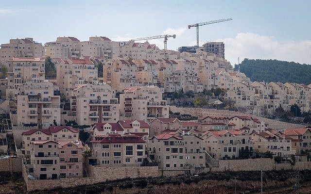 Vue de maisons dans l'implantation d'Efrat, le 27 novembre 2018. (Gershon Elinson/Flash90) Vue de maisons dans l'implantation d'Efrat, le 27 novembre 2018. (Gershon Elinson/Flash90)