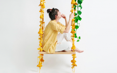 Une œuvre du projet Iota, exposé cette année à la foire d'art Fresh Paint au Palais des expositions de Tel Aviv (Créidt : autorisation Fresh Paint)