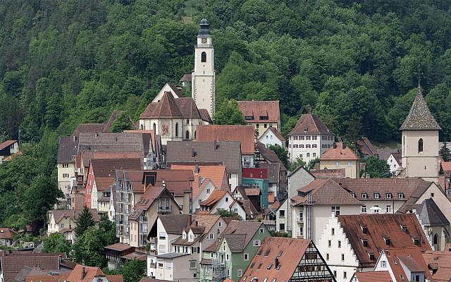 La ville de Horb am Neckar, en Allemagne, 2008. (Crédit : AP Photo/Thomas Kienzle) La ville de Horb am Neckar, en Allemagne, 2008. (Crédit : AP Photo/Thomas Kienzle)