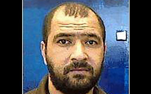 Thaer Shafut, un ressortissant jordanien accusé par Israël d'être un espion iranien le 20 juin 2019. (Crédit : Shin Bet) Thaer Shafut, un ressortissant jordanien accusé par Israël d'être un espion iranien le 20 juin 2019. (Crédit : Shin Bet)