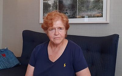 Deborah Lipstadt, historienne basée à Atlanta, à Jérusalem, juillet 2019. (Raphael Ahren/Times of Israel)