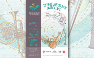 Le flyer de l’événement, organisé du 28 au 30 juillet 2019.