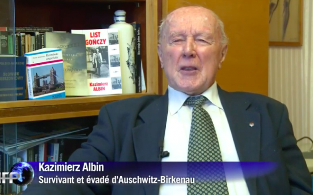 Kazimierz Albin (Crédit : capture d'écran YouTube)