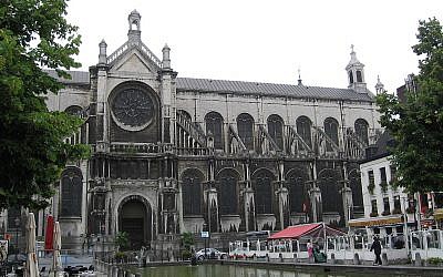 L’église Sainte-Catherine de Bruxelles, en Belgique. (Crédits photo : Domaine public / Grentidez / Wikimedia)