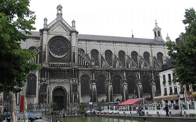 L’église Sainte-Catherine de Bruxelles, en Belgique. (Crédits photo : Domaine public / Grentidez / Wikimedia)