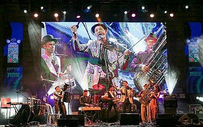 Le Festival Klezmer 2018 à in Safed (Crédit : David Cohen/Flash 90)