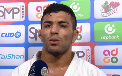 Saeid Mollaei en 2018 (Capture d'écran : YouTube)