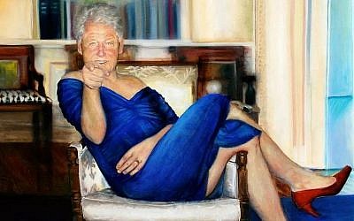 "Parsing Bill" de Petrina Ryan-Kleid aurait été accroché au domicile de Jeffrey Epstein à New York. (Petrina Ryan-Kleid)
