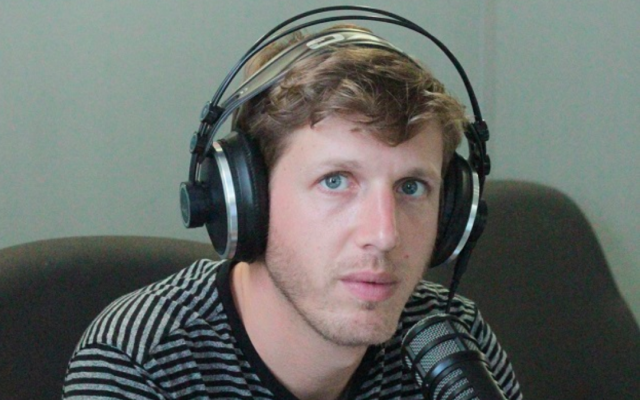 David Gombin, journaliste franco-israélien de KAN.