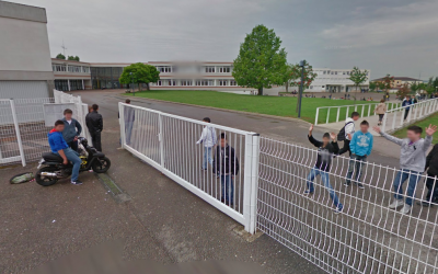Le collège Gabriel-Pierné, à Sainte-Marie-aux-Chênes. (Crédit : capture Google Maps)