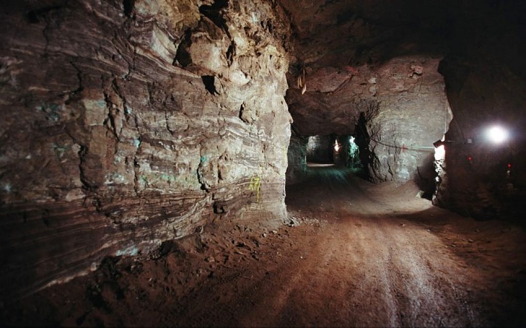 Mines de cuivre à Timna, 35 km au nord d'Eilat, mars 2007. (Doron Horowitz/Flash90)