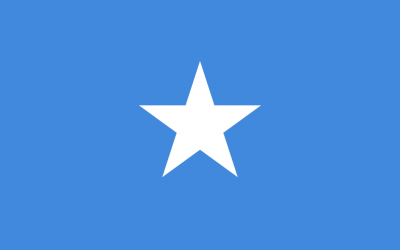 Drapeau de la Somalie (Crédit : domaine public)
