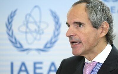 L'argentin Rafael Grossi, nommé directeur général de l'Agence internationale de l'énergie atomique (AIEA), le 2 octobre 2019. (Crédit : JOE KLAMAR / AFP)